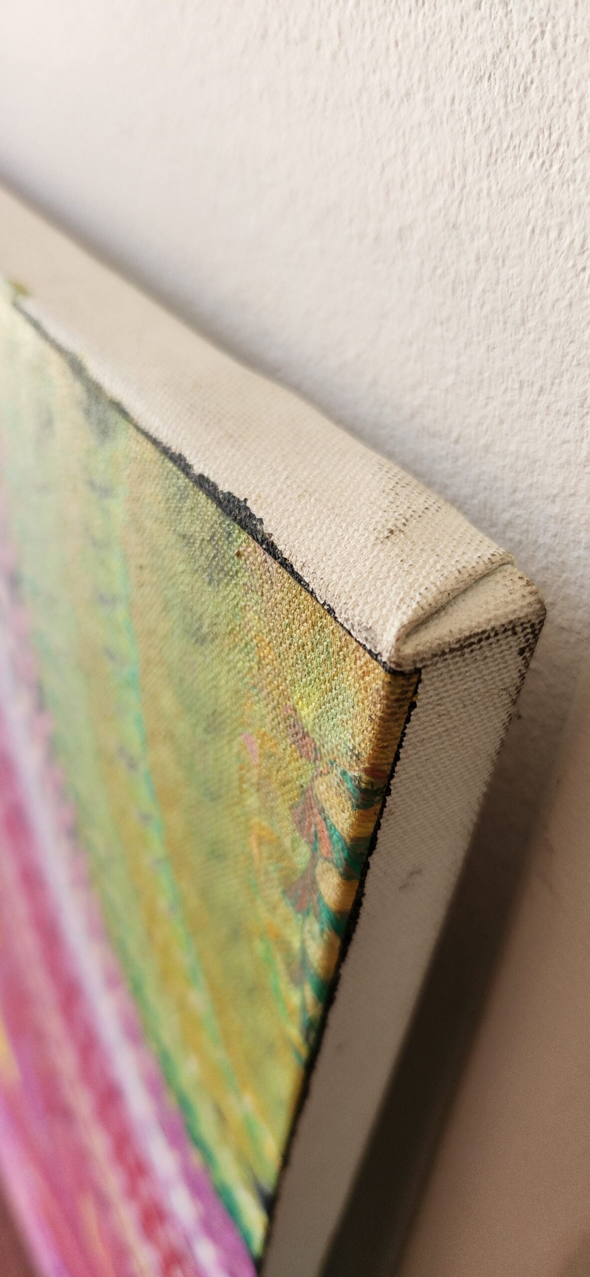 Janet Golder Kngwarreye "Yam Flower Dreaming" genuine piece of Australian Aboriginal Art. - Image 4