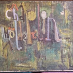 Hans Platschek deutsch, 1923 - 2000 BUCHSTABENBILD I, 1954